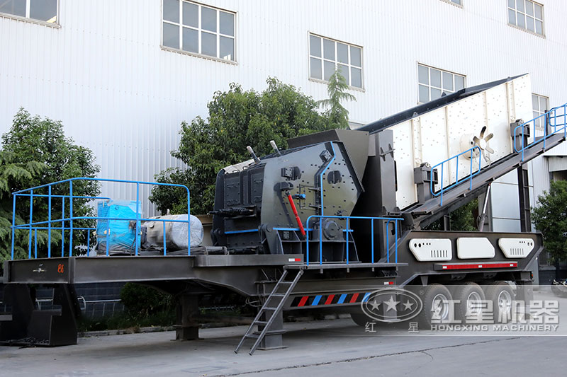 移動(dòng)反擊式碎沙機設備實(shí)拍 移動(dòng)反擊式碎沙機設備實(shí)拍