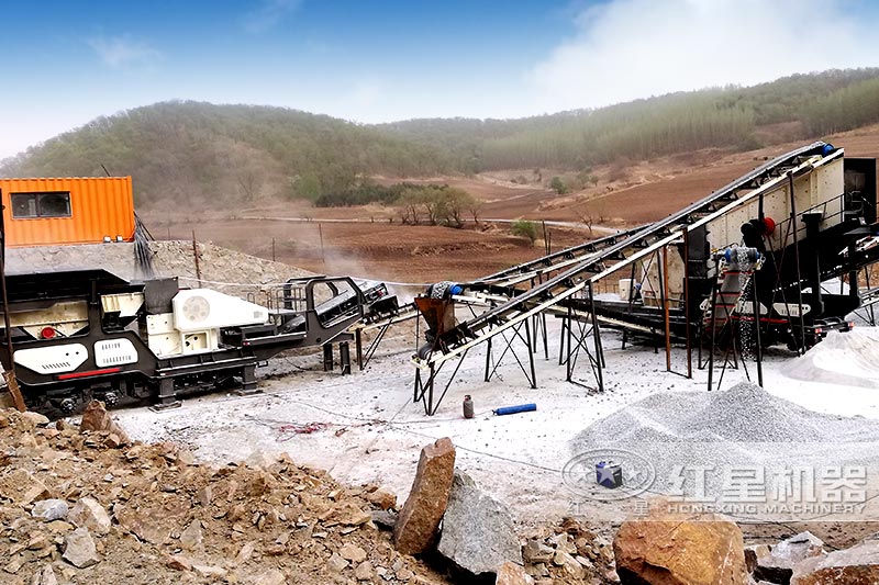 移動(dòng)碎沙機客戶(hù)現場(chǎng)實(shí)拍圖 移動(dòng)碎沙機客戶(hù)現場(chǎng)實(shí)拍圖